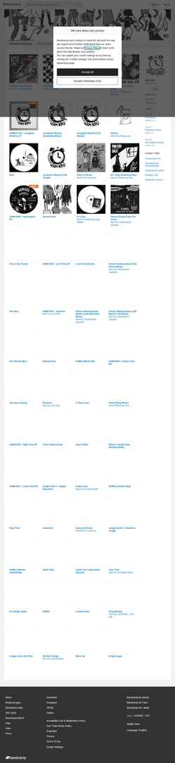Captura de pantalla 4amkru.bandcamp.com