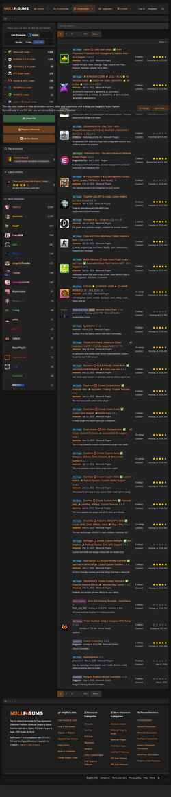 Екранна снимка nullforums.net