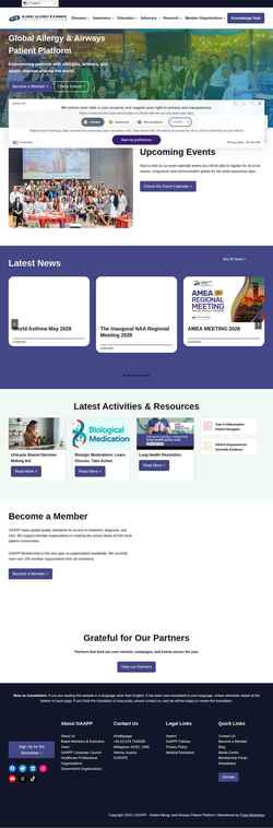 Screenshot gaapp.org