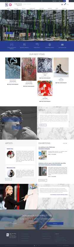 Screenshot nikolskayagallery.com