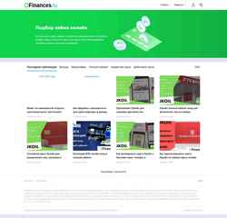 Screenshot ofinances.ru