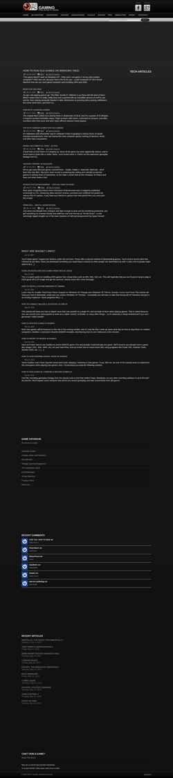 Schermata oldpcgaming.net