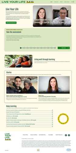 Снимак екрана liveyourlifems.ca