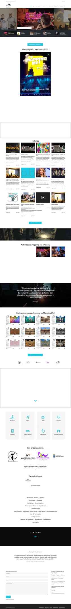 Снимак екрана mappingmedinadelcampo.com