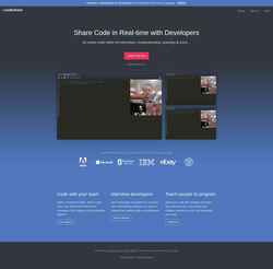 Screenshot codeshare.io