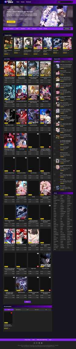 Zrzut ekranu kingofshojo.com