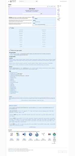 Schermata hi.wiktionary.org