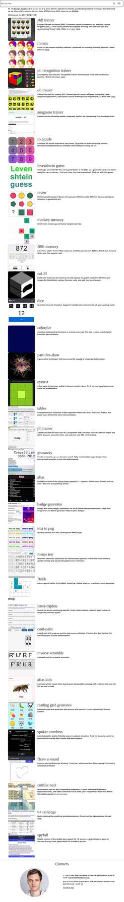 Snímek obrazovky bestsiteever.net