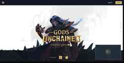 Captura de tela godsunchained.com