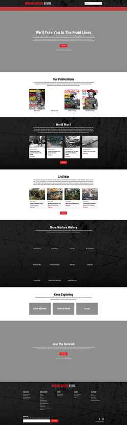 Schermata warfarehistorynetwork.com