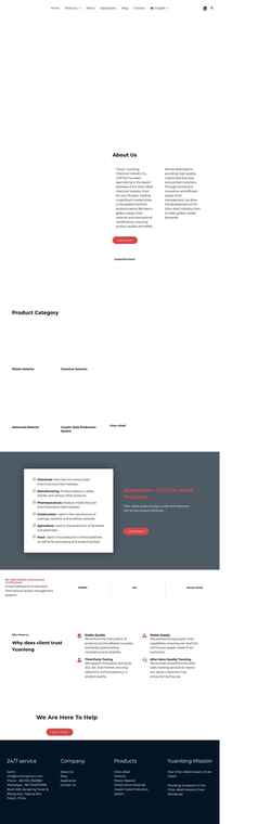 Snimka zaslona yuanlongchem.com