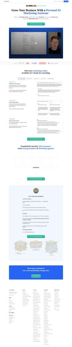 Скриншот founderpal.ai