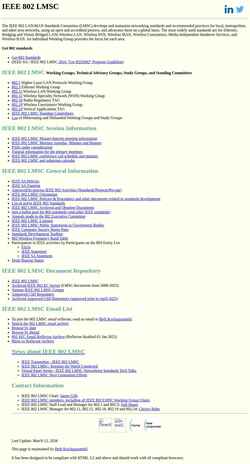 Captura de pantalla ieee802.org