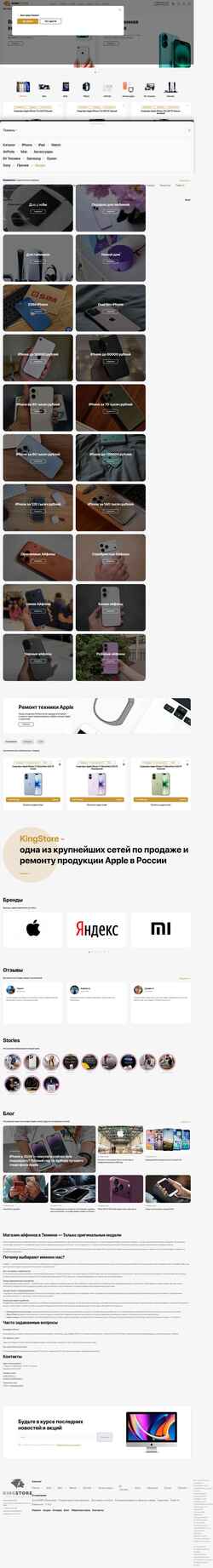 Captura de pantalla tyumen.kingstore.link