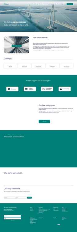Captură de ecran thecenterforimplementation.com