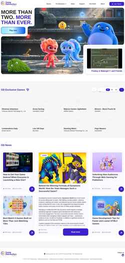 Скриншот gamedistribution.com