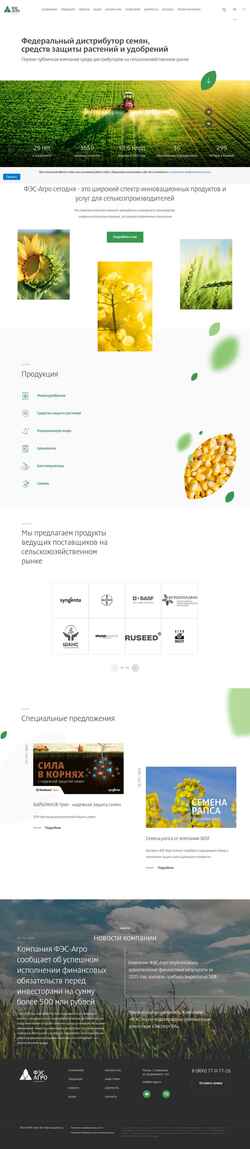 Captura de pantalla fes-agro.ru