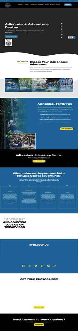 Screenshot adktubing.com