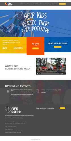 Screenshot wecare-canada.org