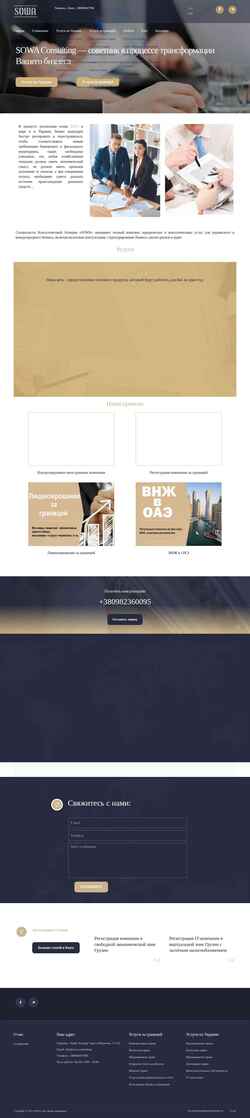Screenshot sowa.consulting