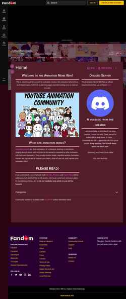 Στιγμιότυπο οθόνης animation-meme.fandom.com