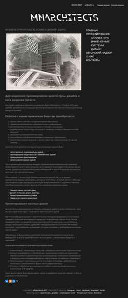 Screenshot mnarchitects.art