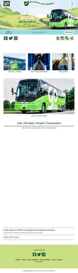 Captura de pantalla ridegobus.com