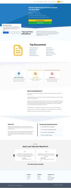 Schermata realdealdocs.com