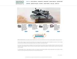 Snímek obrazovky defenceindustryreports.com