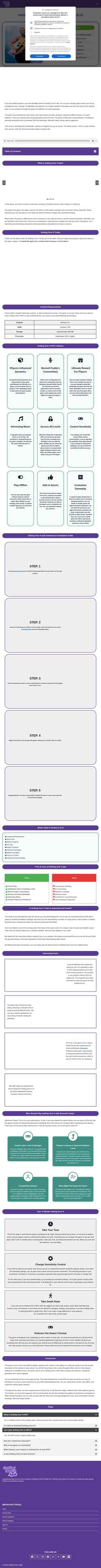 Screenshot gettingoverit-apk.com