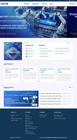 Скриншот wch-ic.com