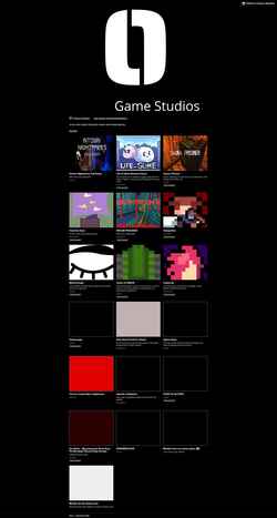 Skärmdump 0-game-studios.itch.io