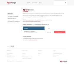 Skjermdump download.pdfforge.org