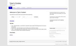 Képernyőkép tylersguides.com