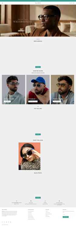 Skjermdump sunglassic.com