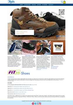 Snímek obrazovky apisfootwear.com