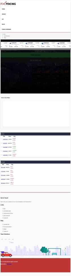 Ekraanipilt fxpricing.com