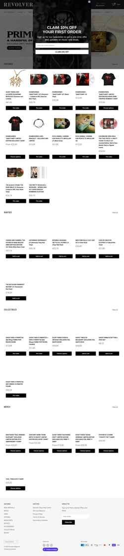 Schermata shop.revolvermag.com
