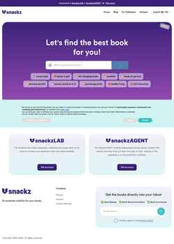 Screenshot snackz.ai