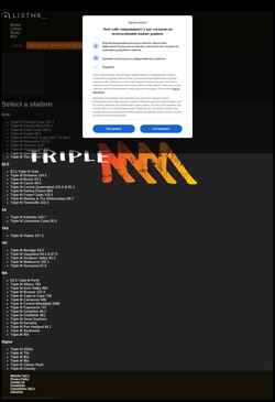 Captura de pantalla triplem.listnr.com