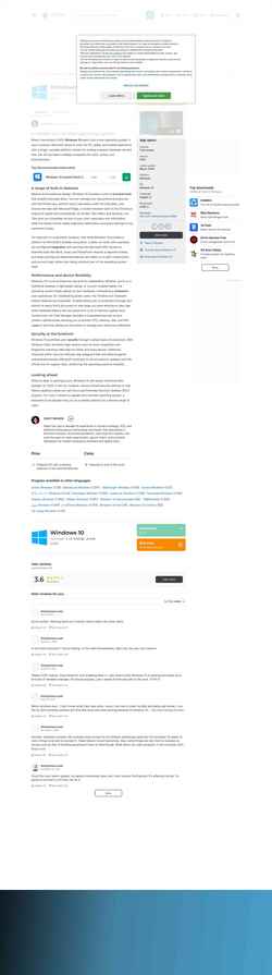 Снимак екрана windows-10.en.softonic.com