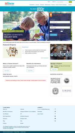Zrzut ekranu scistarter.org