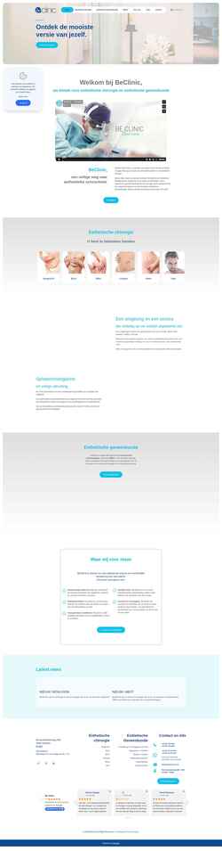 Screenshot beclinic.com