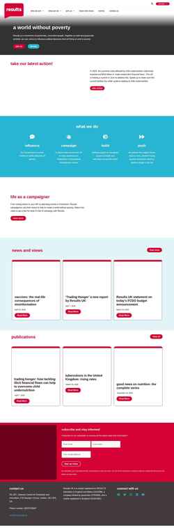 Screenshot results.org.uk