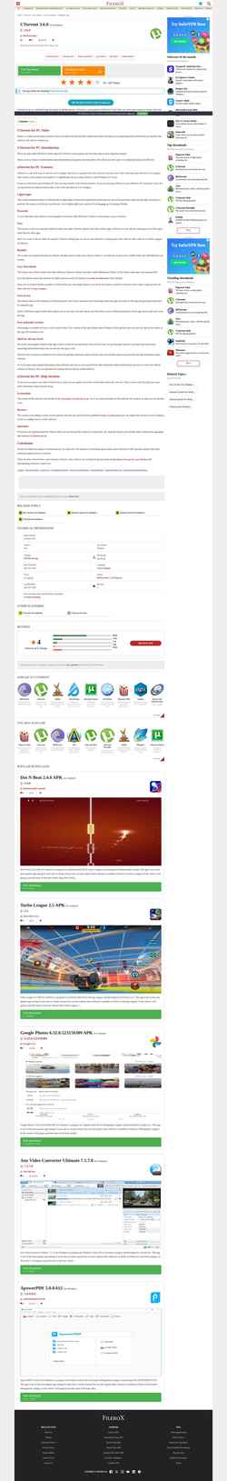 Skærmbillede utorrent.en.filerox.com