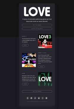 Capture d'écran love-the-game.com