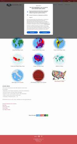 Screenshot paintmaps.com