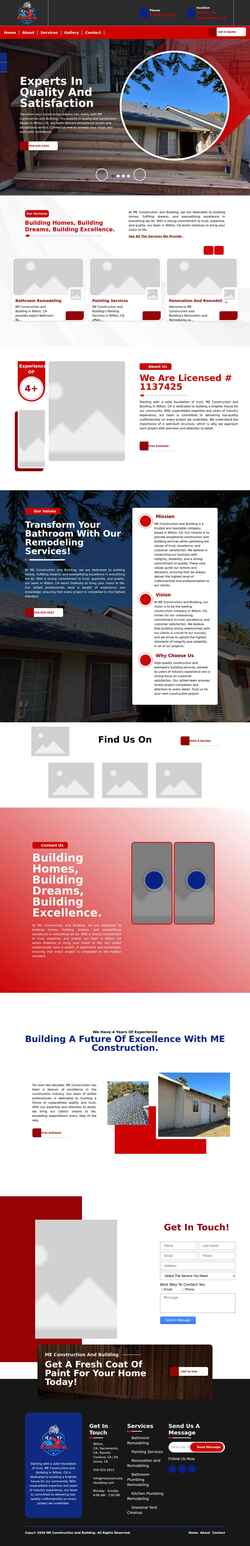 Captura de pantalla meconstructionbuilding.com