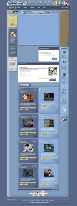 Captura de pantalla toonjet.com