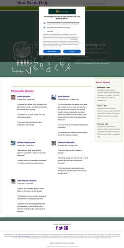 Snímek obrazovky bestexamhelp.com